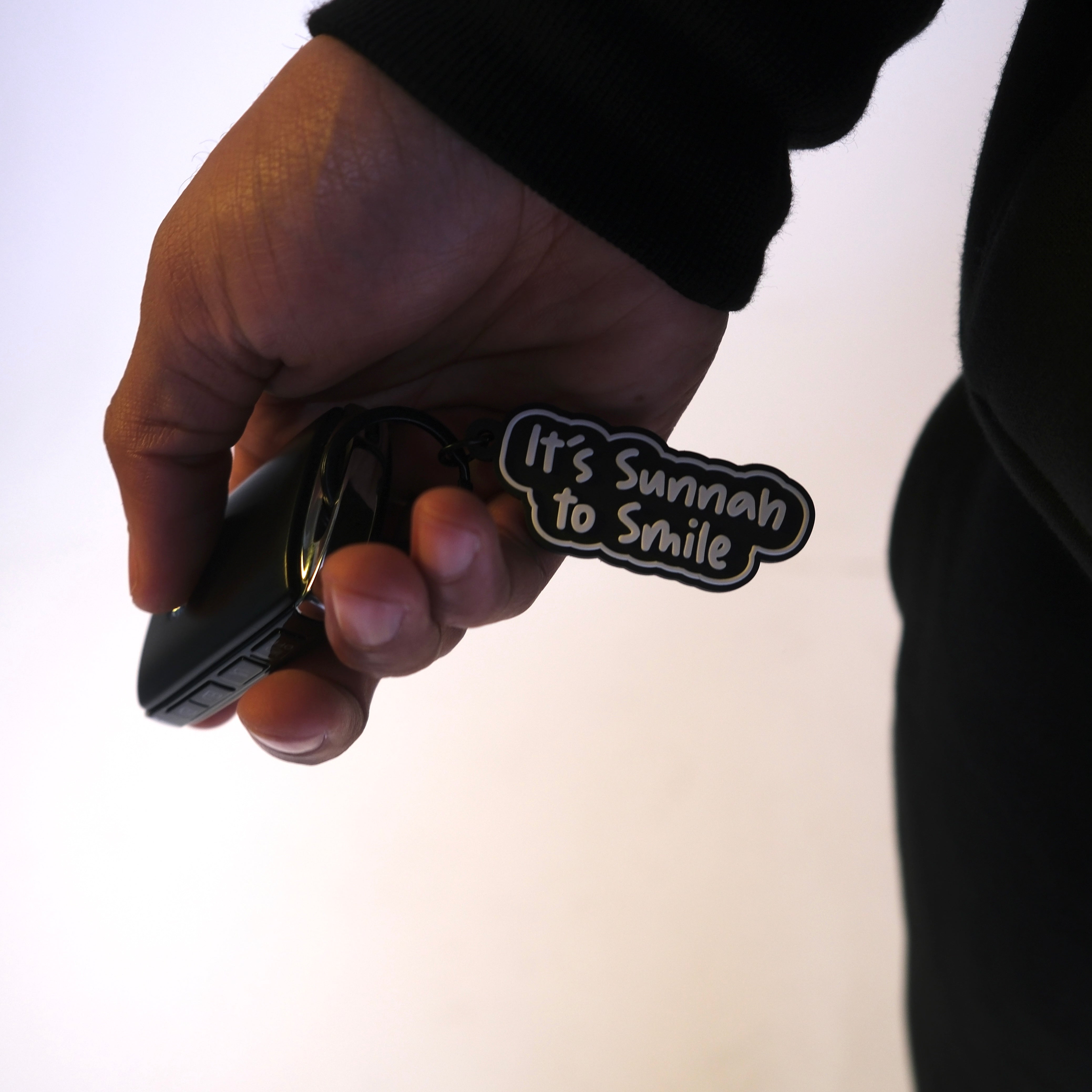 "It's Sunnah to Smile" Keyring